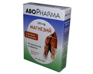 АбоФарма - Витамин B комплекс и магнезий - 30 табл.