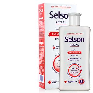 Селсон - заздравяващ шампоан против пърхот за нормална към суха коса - 200 мл.
