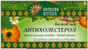 Биохерба - Билков чай "Антихолестерол" - 20 филтърни пакетчета
