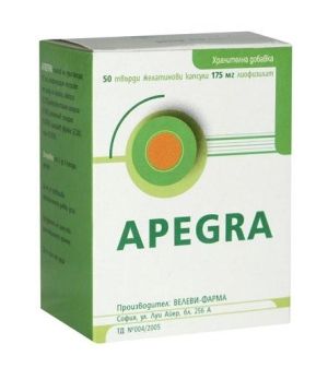 Aпегра капсули 175 мг. x 50 бр.