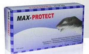 Ръкавици Нитрил MAX-PROTECT в размери S/M/L/XL - 100 бр.