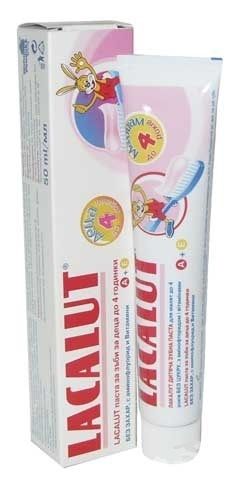 Лакалут паста за зъби за деца до 4 г. - 50 мл.